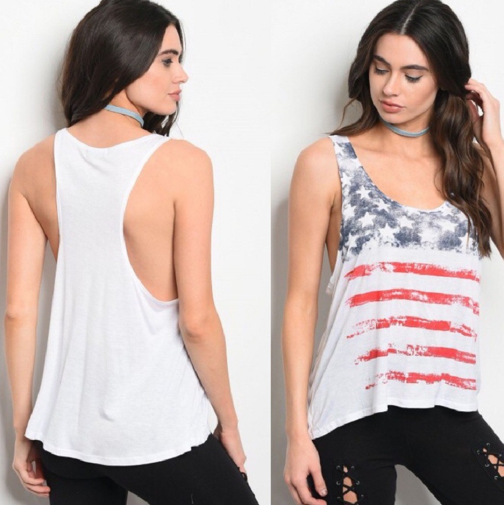American Flag Tank
